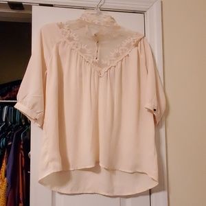 Vintage inspired lace top